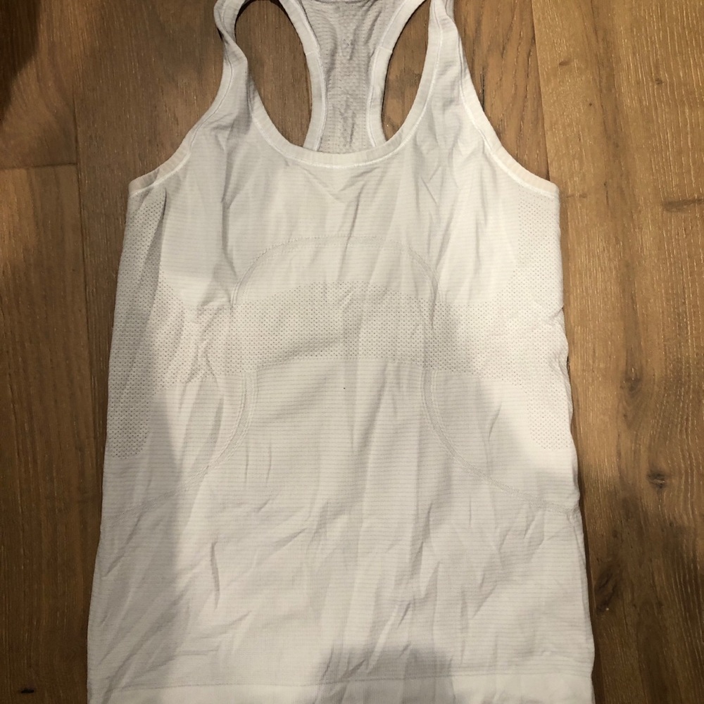 Lululemon Swiftly Tech Racerback White Size 6